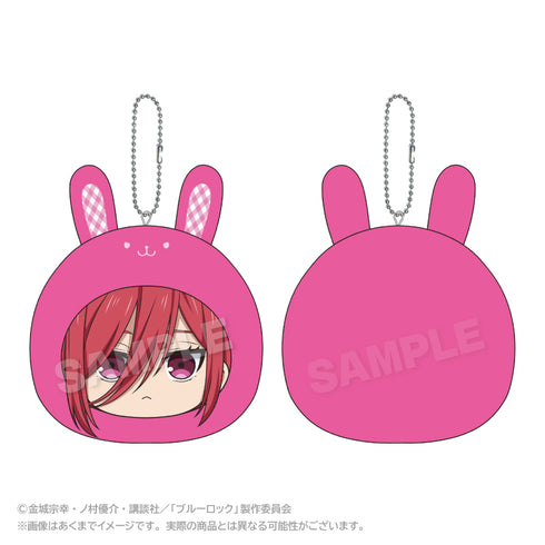 『ブルーロック』まるめいつクッションキーホルダー うさぎVer. 千切豹馬