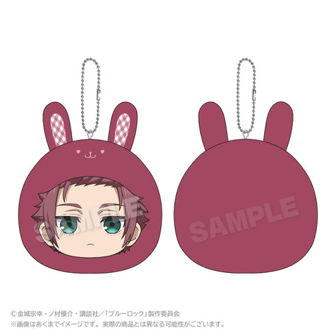 『ブルーロック』まるめいつクッションキーホルダー うさぎVer. 糸師冴
