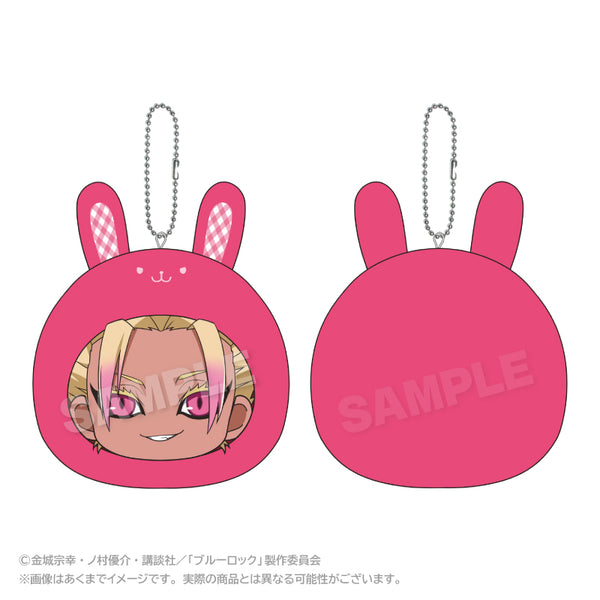 『ブルーロック』まるめいつクッションキーホルダー うさぎVer. 士道龍聖