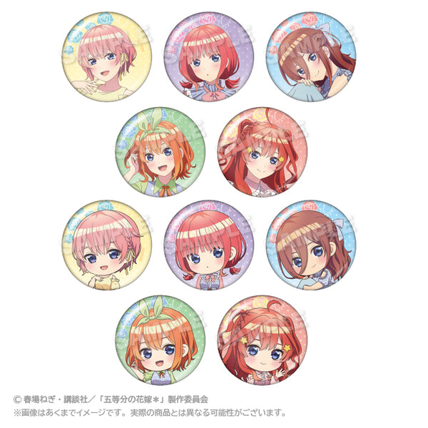 『五等分の花嫁*』トレーディング缶バッジ 水玉パステルVer.【BOX】
