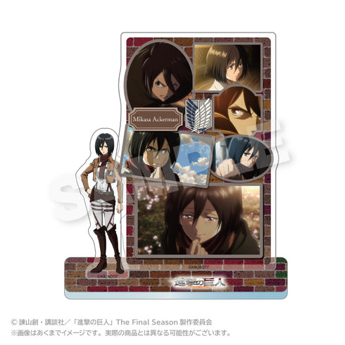 『進撃の巨人』メモリーズアクリルマスコット ミカサ・アッカーマン