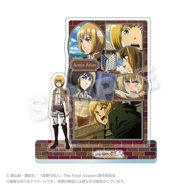 『進撃の巨人』メモリーズアクリルマスコット アルミン・アルレルト