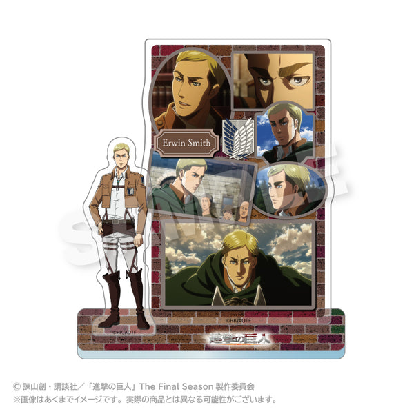 『進撃の巨人』メモリーズアクリルマスコット エルヴィン・スミス
