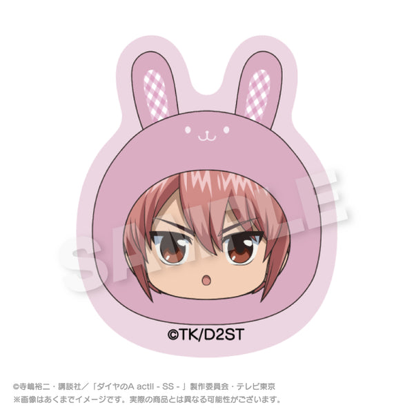 『ダイヤのA act II -Second Season-』まるめいつクリップ うさぎVer. 小湊春市