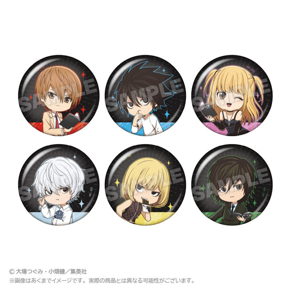 『DEATH NOTE』トレーディング缶バッジ ちょいのびVer.【BOX】