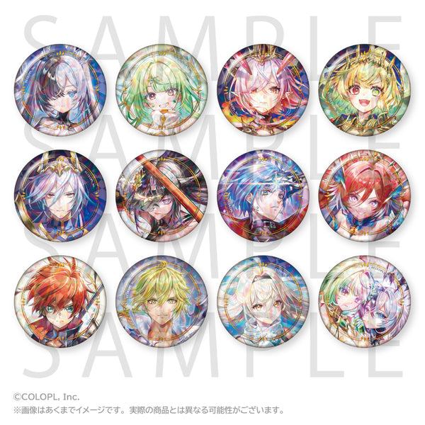 『白猫プロジェクト NEW WORLD'S』トレーディングホログラム缶バッジ(12周年Ver.)A【BOX】