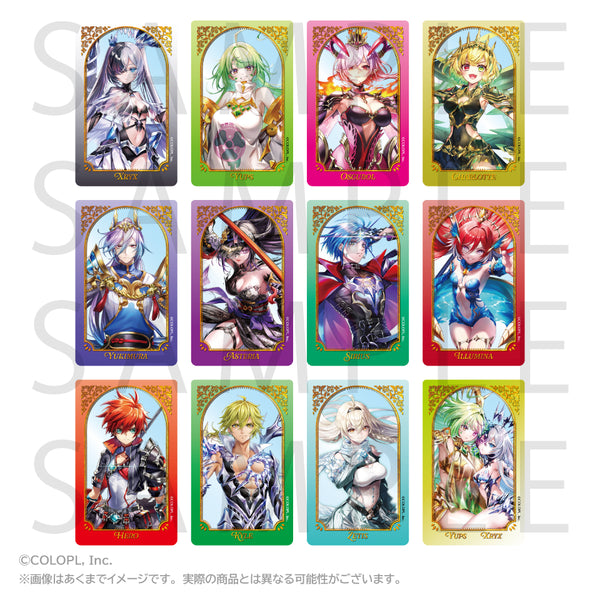 『白猫プロジェクト NEW WORLD'S』トレーディングアクリルカード(12周年Ver.)A【BOX】