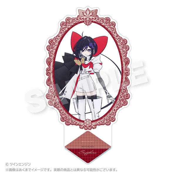 『THE RIBBON HERO リボンヒーロー』額縁風アクリルスタンド サファイア(リボンの騎士)