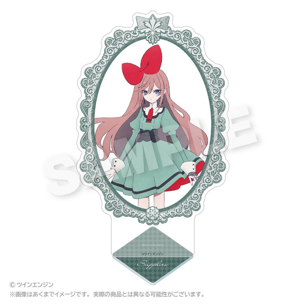 《THE RIBBON HERO 丝带英雄》画框风格亚克力立牌 蓝宝石(便装)