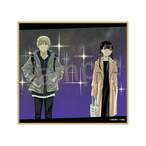 『COSMOS』色紙 穂村 燐&水森 楓/パープル