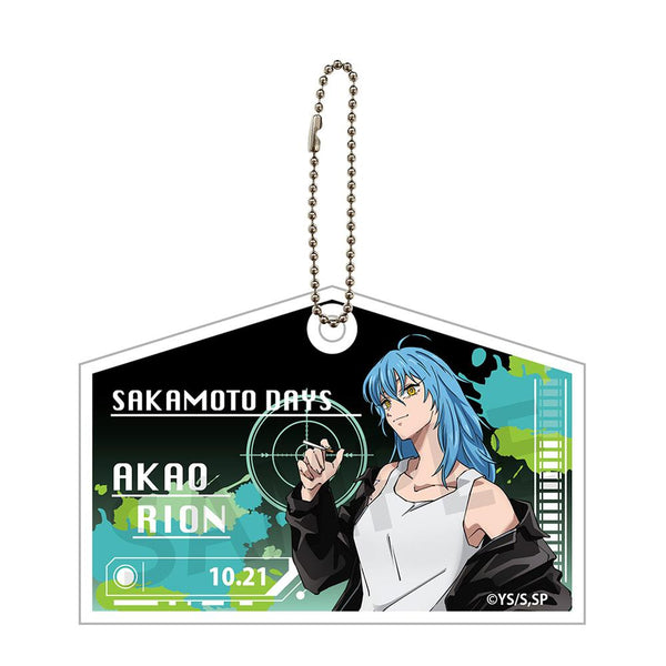 『SAKAMOTO DAYS』絵馬風キーホルダーvol.2 赤尾リオン