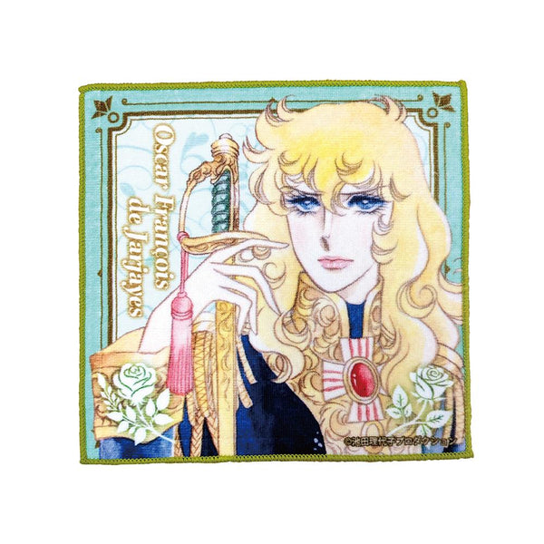 『ベルサイユのばら』ミニタオル グリーン