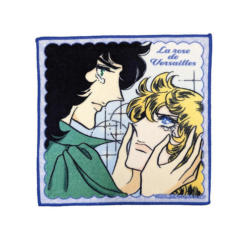 『ベルサイユのばら』ミニタオル ブルー