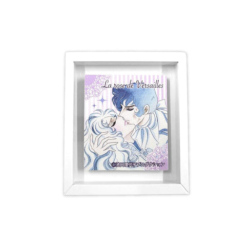 『ベルサイユのばら』フレームマグネット オスカル&アンドレ/パープル
