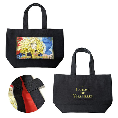"The Rose of Versailles" Mini Tote Bag, Black