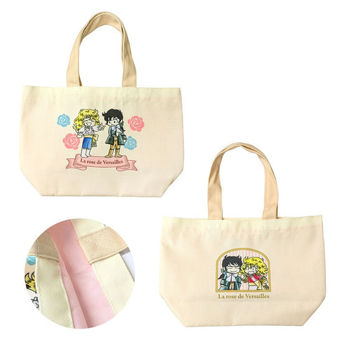 "The Rose of Versailles" Mini Tote Bag, Beige