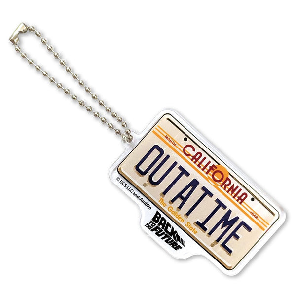 『Back to the Future』アクリルキーチェーン OUTATIME