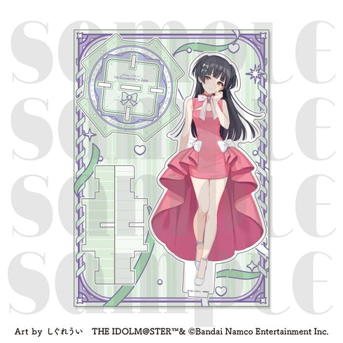 『アイドルマスターシリーズ×しぐれうい』ビッグアクリルスタンド 黛 冬優子