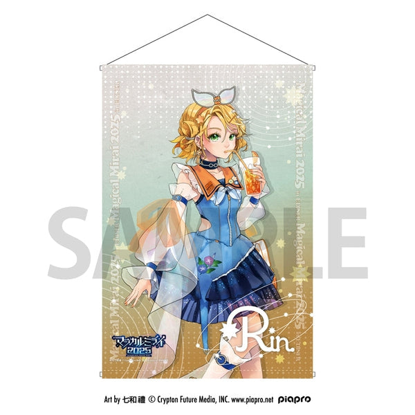 『初音ミク』マジカルミライ 2025 コラボカフェ in E-DINER B2タペストリー 鏡音リン