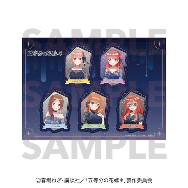 "The Quintessential Quintuplets*" Sticker Set: Night Sky Color Dress