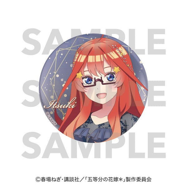 "The Quintessential Quintuplets*" Metallic Pin Badge: Night Sky Color Dress - Satsuki Nakano