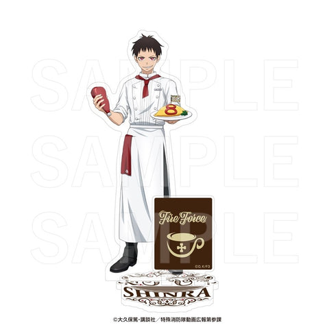 "Fire Force: Chapter 3" E-DINER Acrylic Stand: Shinra Kusakabe