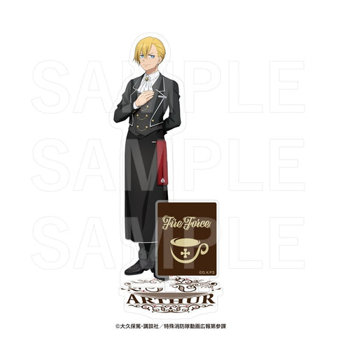 "Fire Force Chapter 3" E-DINER Acrylic Stand: Arthur Boyle