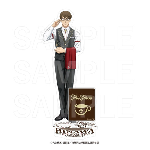 "Fire Force: Chapter 3" E-DINER Acrylic Stand: Takehisa Hinata