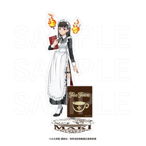 "Fire Force Chapter 3" E-DINER Acrylic Stand: Maki Oze