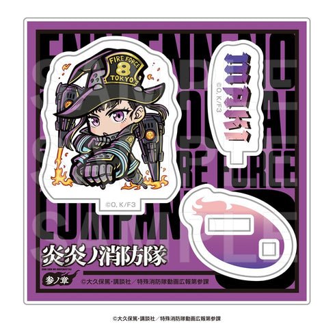 『炎炎ノ消防隊 参ノ章』E-DINER ミニキャラアクリルスタンド 茉希 尾瀬