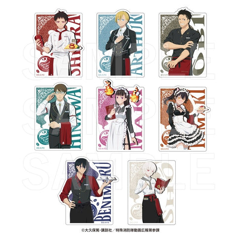 "Fire Force Chapter 3" E-DINER Die-Cut Sticker Set (Life-Size Version)