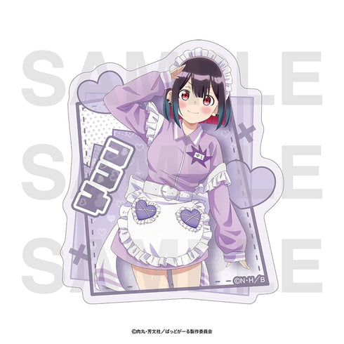 『ばっどがーる』ダイカットステッカー 優谷 優