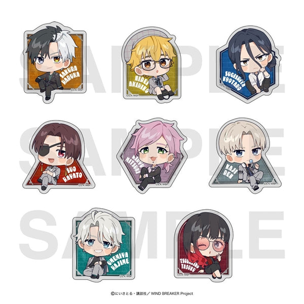 『WIND BREAKER』ダイカットステッカーセット(ミニキャラver.)
