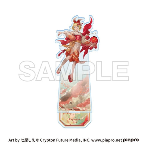 『ピアプロキャラクターズ』cosmetics 音彩ノ粧 アクリルスタンド 鏡音リン