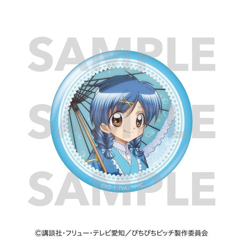 『ぴちぴちピッチ』グリッター缶バッジ 宝生 波音