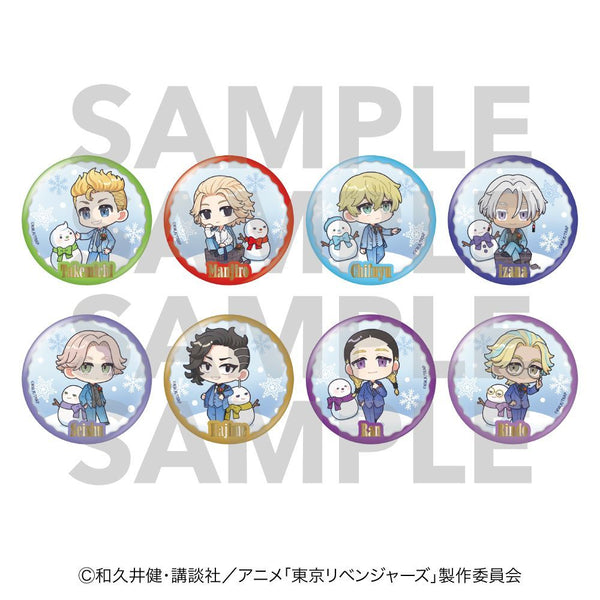 『東京リベンジャーズ』snow globe style トレーディングメタリック缶バッジB(全8種)【BOX】