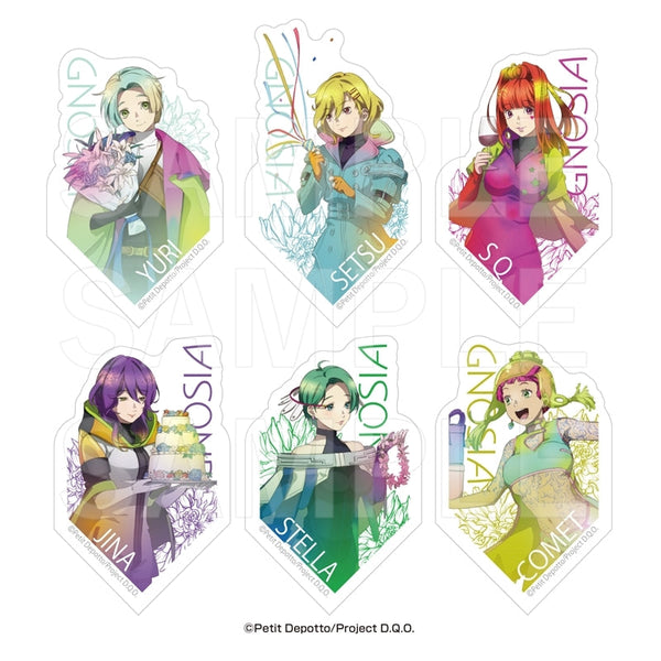 『GNOSIA Celebration Party in E-DINER』ダイカットステッカーセット