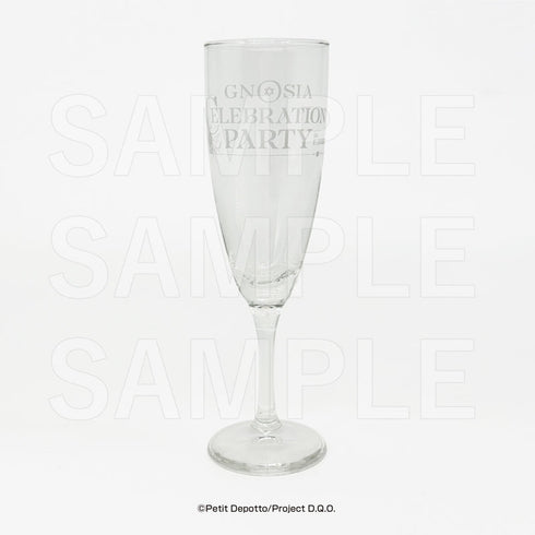 『GNOSIA Celebration Party in E-DINER』シャンパングラス