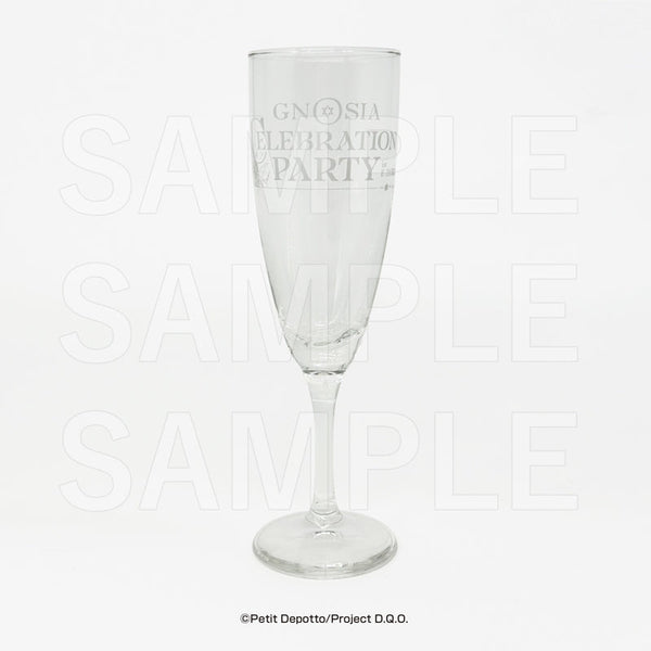 『GNOSIA Celebration Party in E-DINER』シャンパングラス