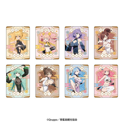 『ぬきたし THE ANIMATION』トレーディングクリアカード 描き下ろし「セクシーチャイナバトル!」(全8種)【BOX】