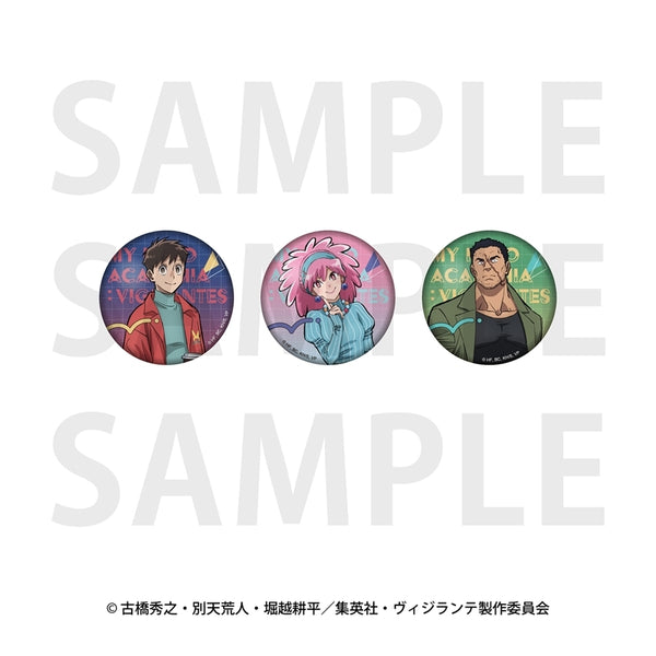 『ヴィジランテ–僕のヒーローアカデミアILLEGALS-』ニューレトロスタイル トレーディンググリッター缶バッジA(全3種)【BOX】