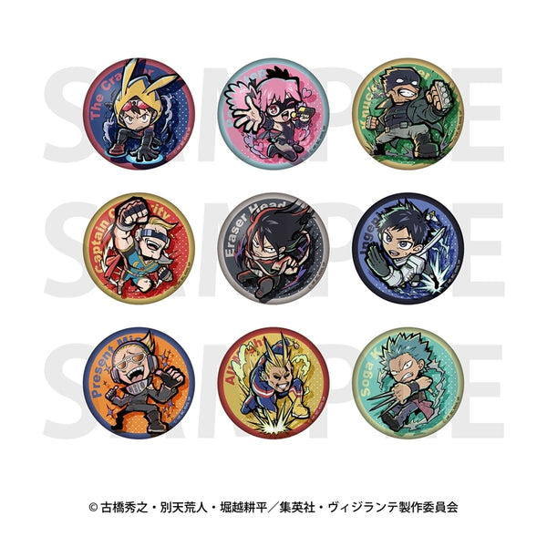 『ヴィジランテ–僕のヒーローアカデミアILLEGALS-』イートゥーン トレーディンググリッター缶バッジB(全9種)【BOX】