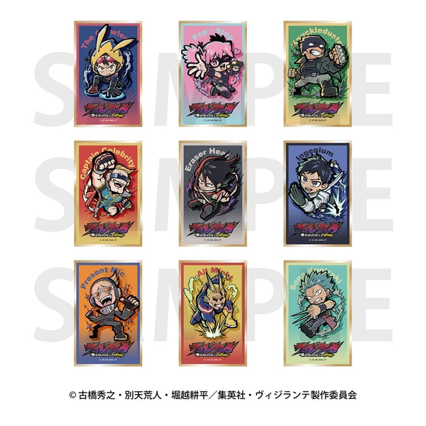 『ヴィジランテ–僕のヒーローアカデミアILLEGALS-』イートゥーン トレーディングミニ色紙(全9種)【BOX】