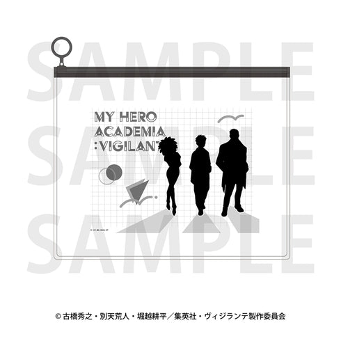 "Vigilante – My Hero Academia ILLEGALS" New Retro Style Clear Pouch A