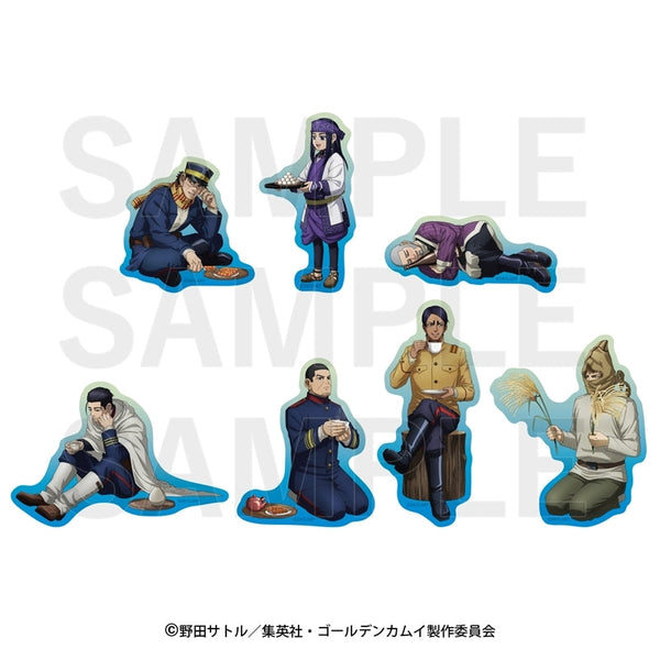 『ゴールデンカムイ×E-DINER』ダイカットステッカーセット