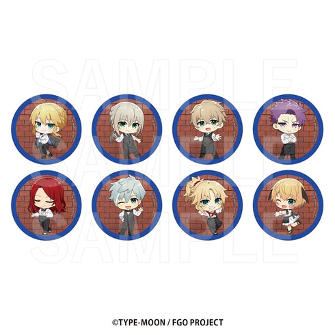 『Fate/Grand Order×英国風パブ HUB』トレーディングデフォルメ缶バッジ(全8種)