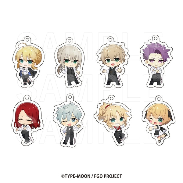 『Fate/Grand Order×英国風パブ HUB』トレーディングアクリルキーホルダーB(全8種)