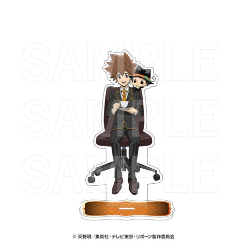 "The Hitman Reborn!" Acrylic Stand: Reborn & Tsuna Sawada
