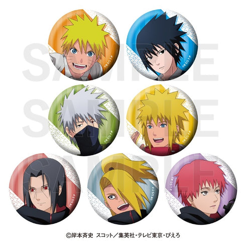 『NARUTO -ナルト- 疾風伝』トレーディングメタリック缶バッジ(全7種)【BOX】