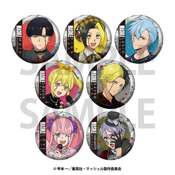 『マッシュル-MASHLE-』トレーディングメタリック缶バッジ(全7種)【BOX】